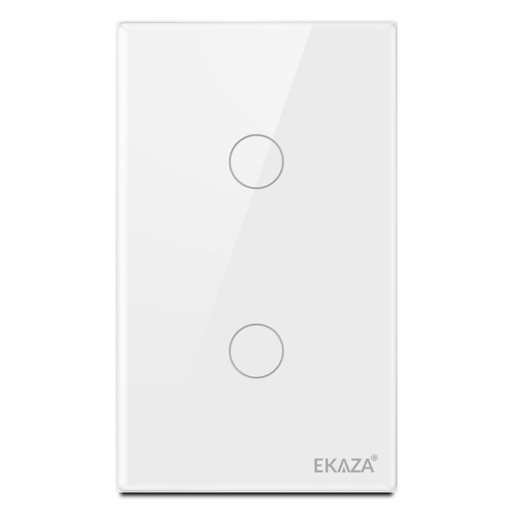 Ekaza EKAT-T307-2B interruptor inteligente WiFi touch 2 botoes